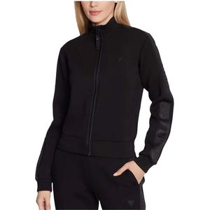 Guess - New Allie Scuba Zip Sweatshirt - Zwart