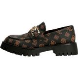 Guess - Ilary - Loafers - Zwart - Imitatieleer - Rubberen Zool