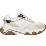 Guess Micola dames sneaker - Beige wit