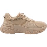 Guess - Micola Runner - Casual Schoenen - Beige - Leer