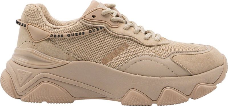 Guess - Micola Runner - Casual Schoenen - Beige - Leer