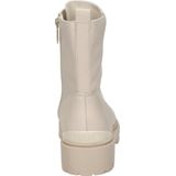 Guess - Dames Veterboot - Off White - Leer