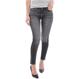 Guess - Gilberta Skinny Jeans - Grey Denim - Katoen/Polyester/Elastaan
