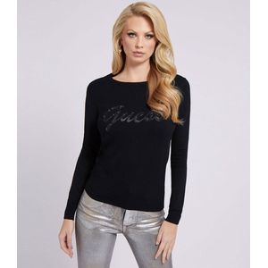 Guess  LILIANE RN LS  Truien  dames Zwart