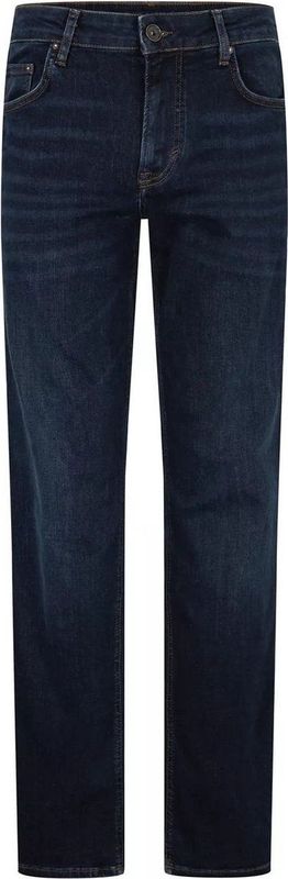 Stretchbroeken - Navy - Denim/Jeans - Riemlussen - Ritssluiting