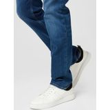 Jeans - Turquoise Aqua - Metalen Ritssluiting - Riemlussen - Steekzakken