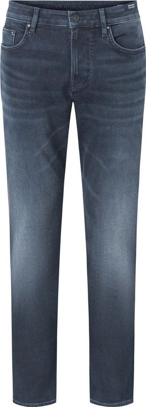 Stretchbroeken - Navy - Denim - Riemlussen Ja - Ritssluiting