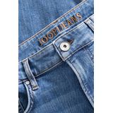 Stretchbroeken - Turquoise - Denim/Jeans - Riemlussen en Ritssluiting