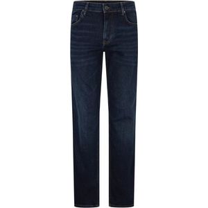 Stretchbroeken - Navy - Denim/Jeans - Riemlussen - Ritssluiting