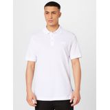 JOOP! - Primus - T-shirt - Wit - Katoen, Polokraag, Kwartmouw