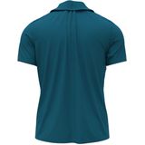 ODLO - F-Dry - Poloshirt - Blauw - 88% Gerecycled Polyester - UV-Bescherming 30+