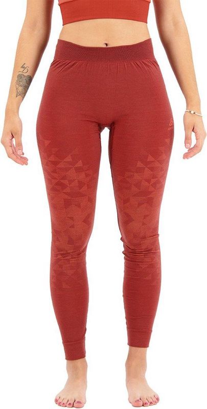 Odlo - Kinship Pw 200 - Thermobroek - Rood - Vrouw