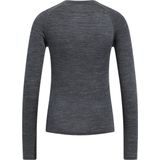 Ondershirt Odlo Women Bl Top Crew Neck L/S Natural Performance Grey Melange Dark Grey Melange
