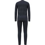 Odlo - Long Active Warm Eco Set - Thermoset - India Ink - Folkstone Gray
