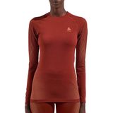 Odlo Top Performance Warm Eco Lange Mouwen Basislaag Rood Vrouw