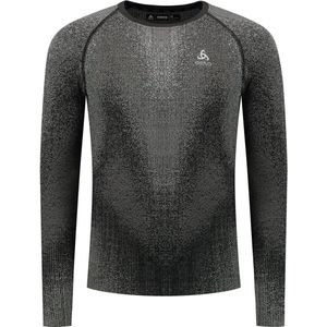 Odlo - Blackcomb Eco Baselayer Crew Neck - Thermoshirt - Zwart - Materiaal: Duurzaam