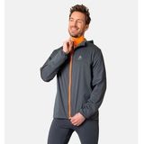 ODLO - Zeroweight - Hardloopjack - Grijsdonker - Waterproof