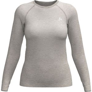 Odlo Crew Essential Seamless T-shirt Met Lange Mouwen Grijs L Vrouw
