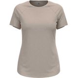 Odlo Crew Active 365 T-shirt Met Korte Mouwen Beige XS Vrouw