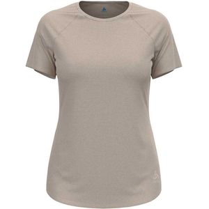 Odlo Crew Active 365 T-shirt Met Korte Mouwen Beige S Vrouw