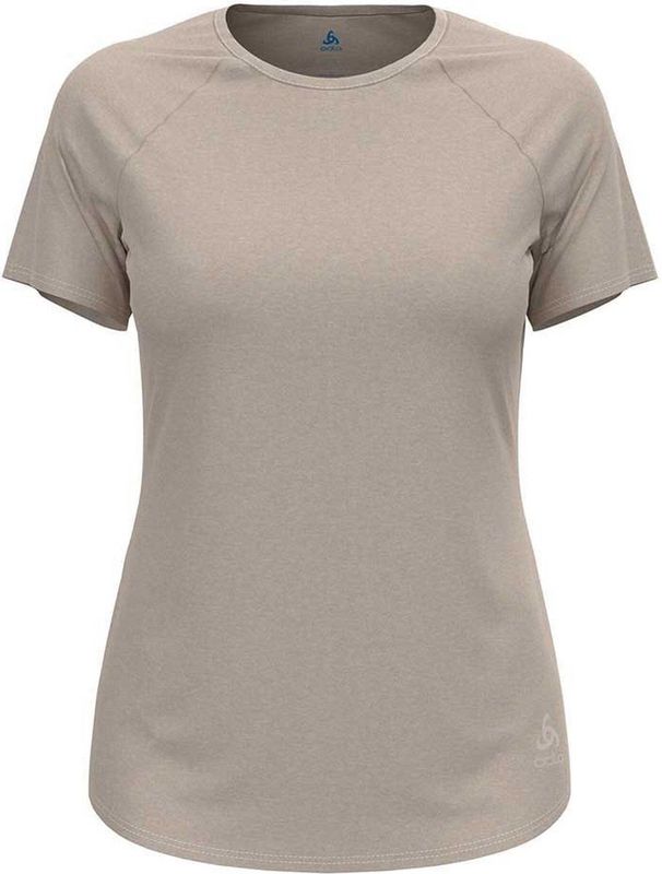 Odlo Crew Active 365 T-shirt Met Korte Mouwen Beige S Vrouw