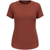 Odlo Crew Active 365 T-shirt Met Korte Mouwen Oranje XS Vrouw