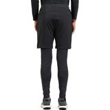 Odlo - Zeroweight Insulator - Hardloopshort - Zwart - Gerecycled Polyester