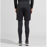 Odlo - Zeroweight Insulator - Hardloopshort - Zwart - Gerecycled Polyester