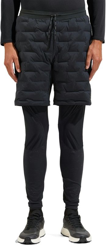 Odlo - Zeroweight Insulator - Hardloopshort - Zwart - Gerecycled Polyester