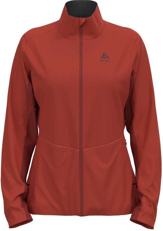 Odlo Markenes Softshelljack - Oranje - Waterdicht - Winddicht - Lichtgewicht