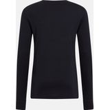Odlo - Bl Top Crew Neck L/S - Ondershirt - Black - 100% Merinowol