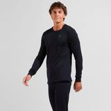 Odlo - Bl Top Crew Neck L/S - Ondershirt - Black - 100% Merinowol