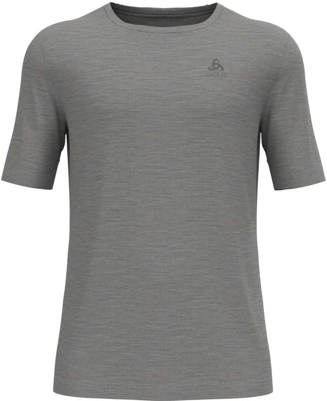 Odlo Merino 200 Korte Mouwen Basislaag Grijs S Man
