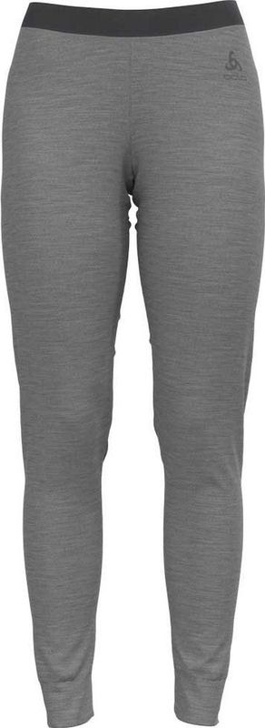 Ondergoed Odlo Women Bl Bottom Long Merino 200 Odlo Steel Grey Melange