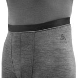 Ondergoed Odlo Men Bl Bottom Long Merino 200 Odlo Steel Grey Melange