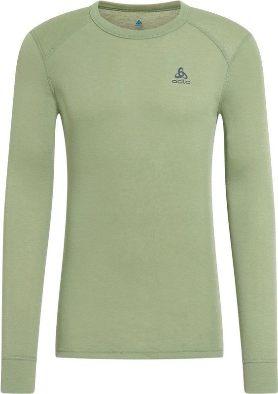 ODLO - ACTIVE WARM ECO - Longsleeve Crew Neck - Zwart - 100% Gerecycled Polyester