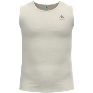 Odlo Merino PW 140 Seamless Baselayer Crew Neck Singlet Merino-ondergoed (Heren |grijs/beige)