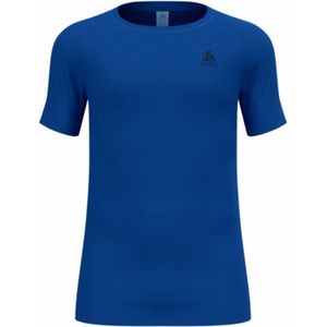 Odlo - BL Top Crew Neck S/S Active F-Dry Light - Ondershirt - Blauw - Gerecycled Polyester