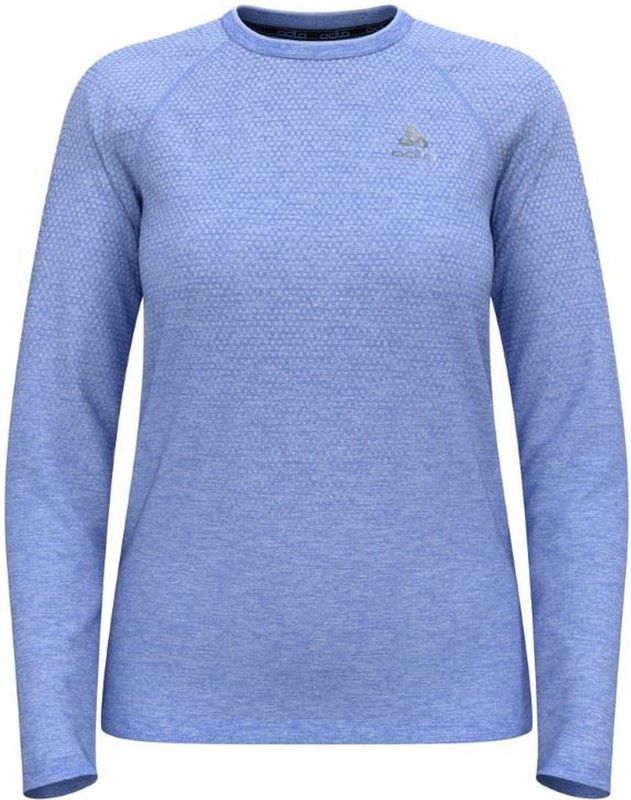 Odlo Essential Seamless Hardloop Shirt Dames Persian Jewel Melange S