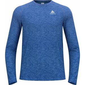 T-Shirt Odlo Men Crew Neck L S Essential Seamless Limoges Melange