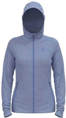 Odlo Tencia Fleece Met Volledige Rits Blauw M Vrouw