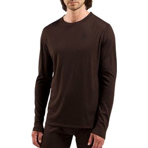 Odlo Natural Merino 160 Crew Neck LS Thermoshirt Mannen