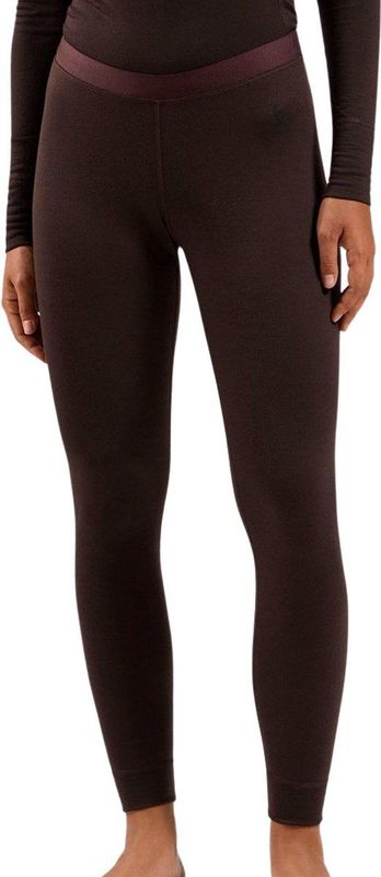 Odlo Natural Merino 160 Thermobroek Dames - Donkerbruin