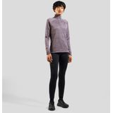 Odlo - Mid Layer 1/2 Zip Essential Thermoshirt - Grijs - Melange - Dames