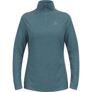 Odlo - Millennium Element - Midlayer Top - Zwart - Thermoregulatie, Vochtafvoer, Reflecterende Details