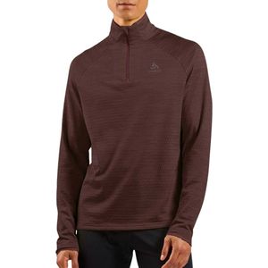 Odlo Midlayer Zip Run Easy Shirt Heren