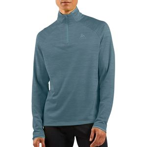 Odlo Midlayer Zip Run Easy Shirt Heren