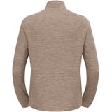 Odlo - Run Easy - Long Sleeve Sweater - Beige - Lichtgewicht, Hoge Ritskraag, Reflecterende Details