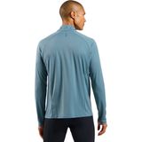 Odlo Midlayer Essential Ceramiwarm Zip Hardloopshirt Heren