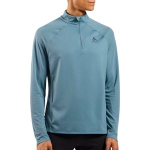 Odlo Midlayer Essential Ceramiwarm Zip Hardloopshirt Heren
